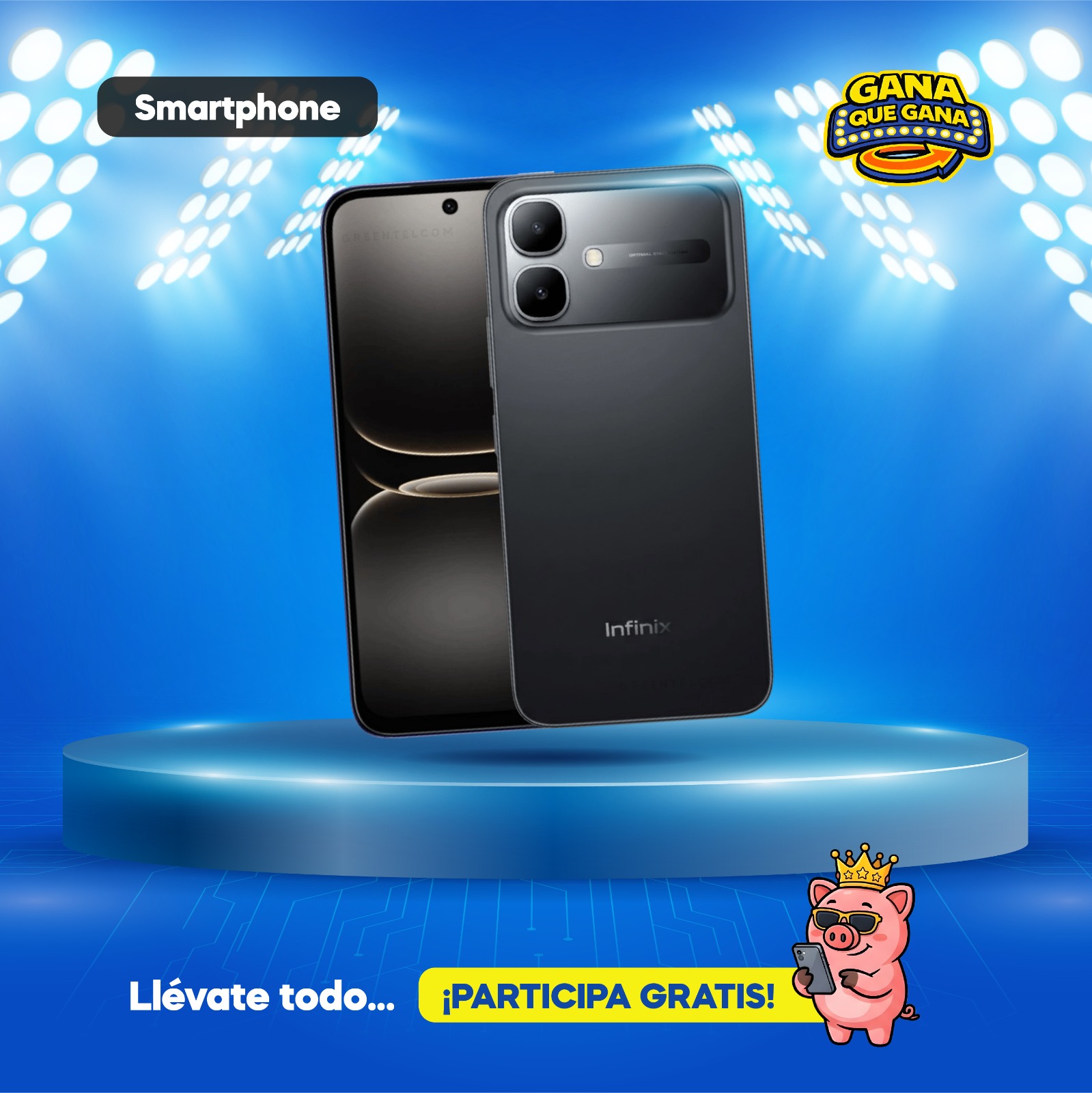 Sorteo Tucoote — TV 43" + Balón Mundial + Infinix + Camisetas